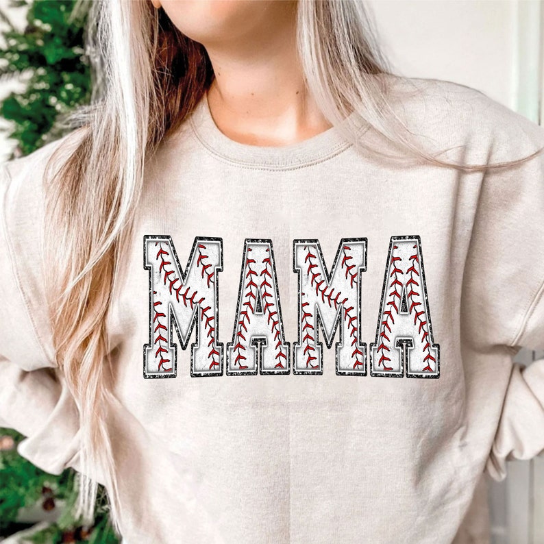 Baseball Mama PNG, MamaPng, Béisbol Png, Baseball Mama, Baseball Mama Shirt Png, Baseball Mama Sublimation Designs, Descarga Digital imagen 5