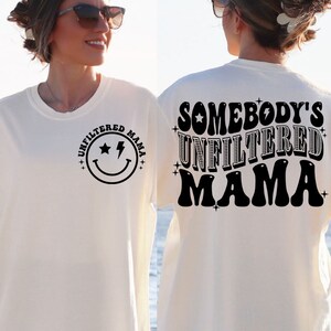 Unfiltered Mama Svg, Mama Svg, Retro Mama Svg, Mama Png, Boho Mama Svg
