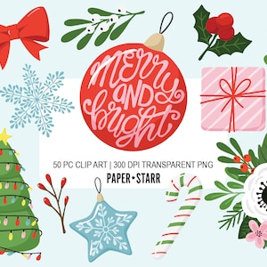 Weihnachtscliparts, Weihnachten PNG Grafiken, Holly Clipart, Weihnachtskartenherstellung, Weihnachten Bastelideen, Helle Weihnachten, Weihnachtsdekor