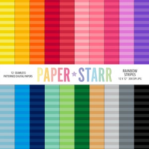 Papier numérique arc-en-ciel, papier numérique à rayures, motif à rayures arc-en-ciel, motifs arc-en-ciel, invitation à une fête arc-en-ciel, fond arc-en-ciel