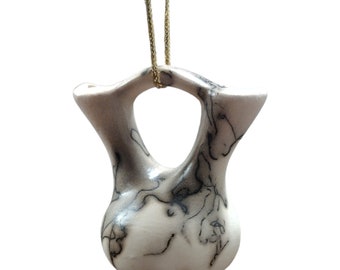 Handmade Horsehair Plain Design Wedding Vase Ornament