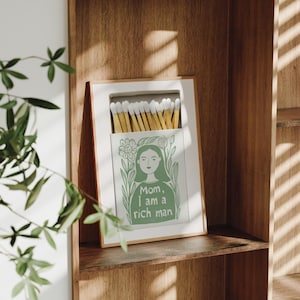 Sage Grün Wand Kunst Mom ich bin ein reicher Mann Druck, Streichholzschachtel Cher Zitat Käfig Dekor, Teen Mädchen Zimmer Dekor, Wanddekoration über dem Bett Download