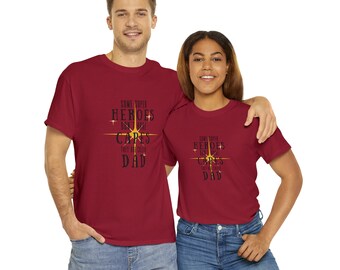 Camiseta de papá superhéroe, regalo para él, regalo para papá, papá superhéroe, día del padre, regalo, papá héroe, camiseta de papá, camiseta de hermano, camiseta de pareja