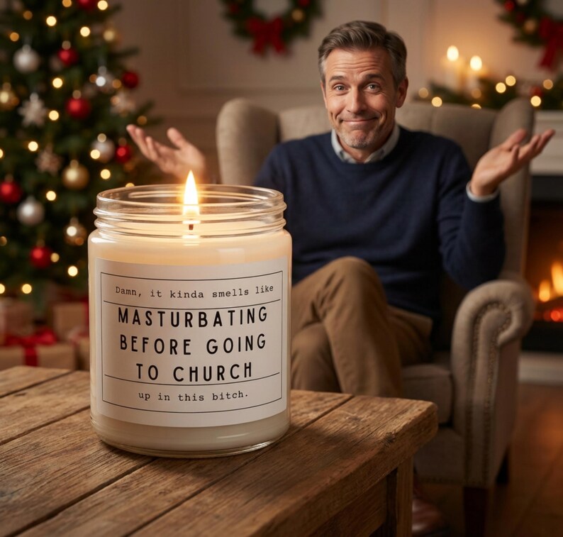 Prank Gift Funny Friend Candle Annoying Gift Box Inappropriate Decor Weird Stuff Dumpster Fire Smells Like Candle Vulgar Couple Sexual Humor
