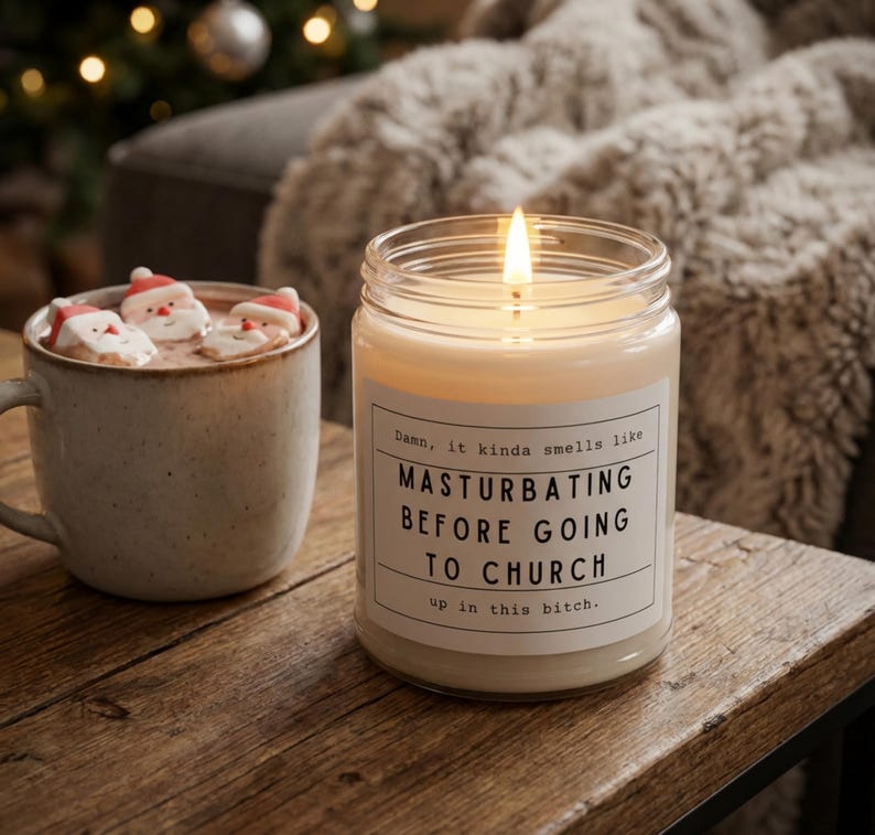 Prank Gift Funny Friend Candle Annoying Gift Box Inappropriate Decor Weird Stuff Dumpster Fire Smells Like Candle Vulgar Couple Sexual Humor