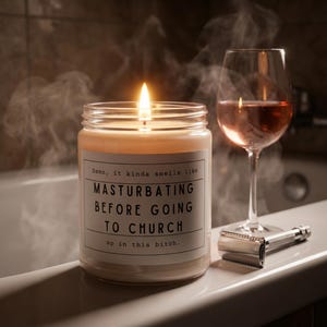 Prank Gift Funny Friend Candle Annoying Gift Box Inappropriate Decor Weird Stuff Dumpster Fire Smells Like Candle Vulgar Couple Sexual Humor