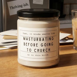 Prank Gift Funny Friend Candle Annoying Gift Box Inappropriate Decor Weird Stuff Dumpster Fire Smells Like Candle Vulgar Couple Sexual Humor
