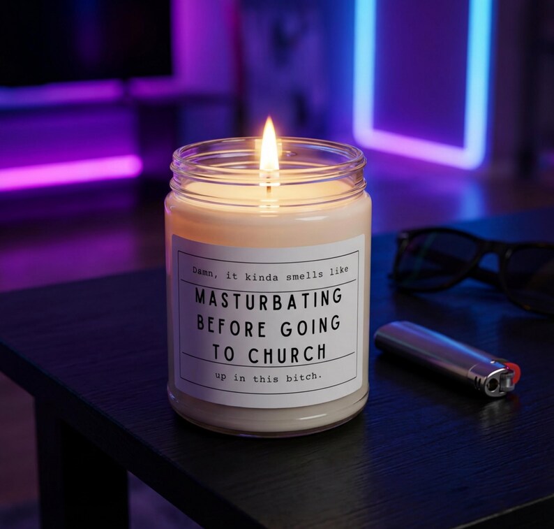 Prank Gift Funny Friend Candle Annoying Gift Box Inappropriate Decor Weird Stuff Dumpster Fire Smells Like Candle Vulgar Couple Sexual Humor