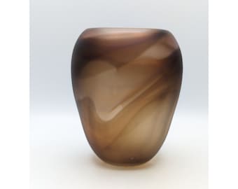 1998 Peter Viesnik Studio Art Vase en verre 6,5 pouces Nouvelle-Zélande