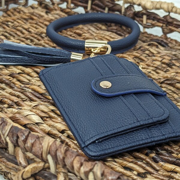 Card Holder Keychain Etsy