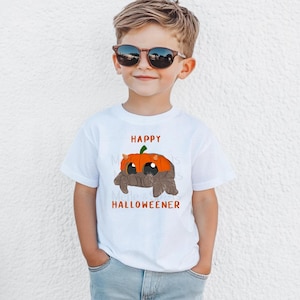 Shirt Lucas the Spider: Halloween-T-shirt voor peuters, baby&#39;s en jongeren