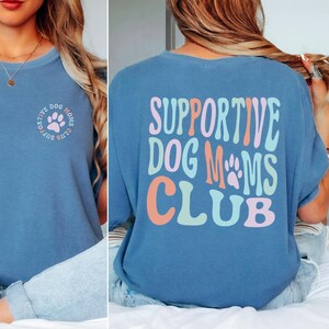 Chemises pastel club de mamans chien, chemises maman chien drôle, chemise amoureux des chiens, chemise maman chien, chemises pour amoureux des animaux de compagnie, cadeau pour amoureux des chiens
