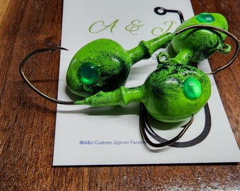 3/4 oz walleye head jig 3pk