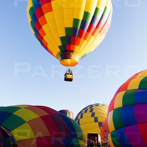 Hot Air Balloon Festival (Bundle) - Hudson Valley Rhinebeck NY - Wall Portrait Digital Download