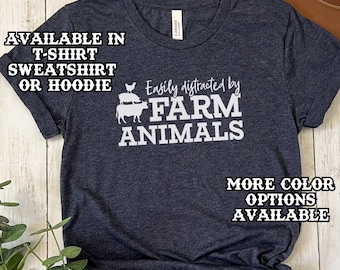 Funny Farm Animal Shirt: Gift for Cow & Animal Lovers