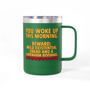 Dungeon crawler coffee mug tumbler 15oz, new achievement, dungeon crawler carl, book lover mug image 16