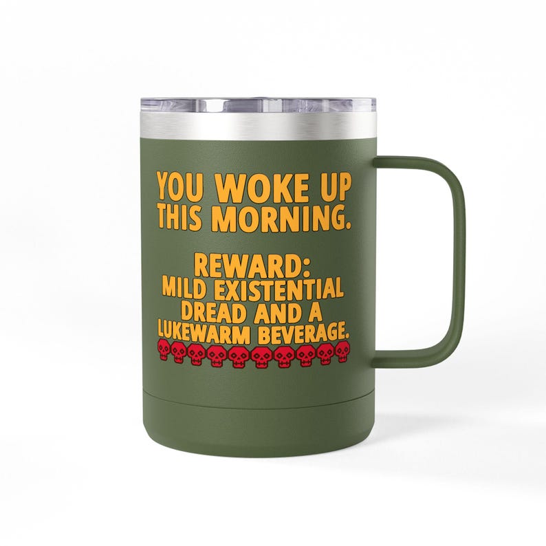Dungeon crawler coffee mug tumbler 15oz, new achievement, dungeon crawler carl, book lover mug image 12