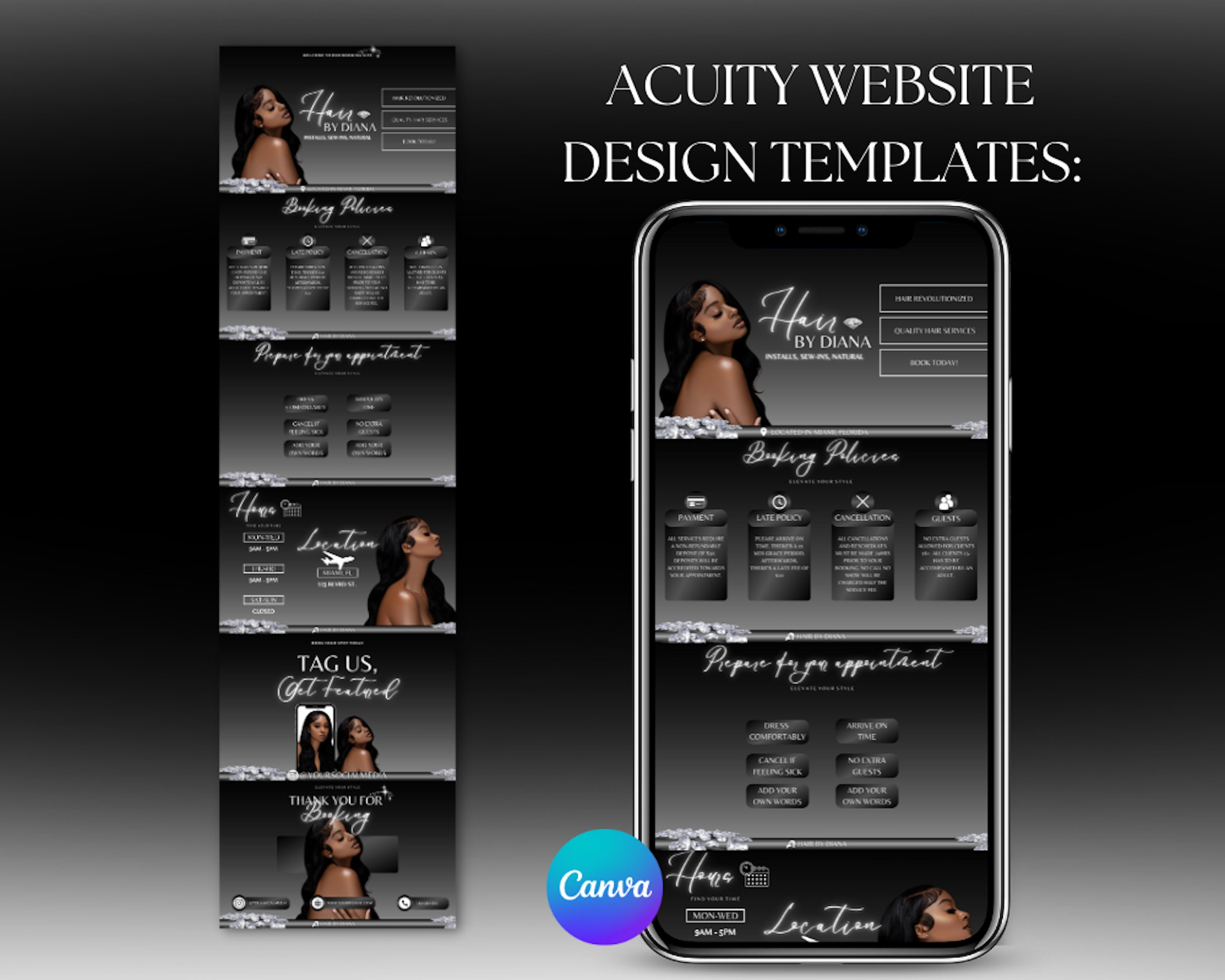 Acuity Scheduling Site Template, Hair Acuity Website Template, Acuity Acuity Scheduling Site Template, Hair Acuity Website Template, Acuity
