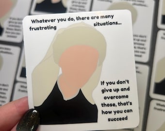 Stray Kids Sticker | Lee Weiß Sticker | SKZ Motivationsaufkleber | Kpop Aufkleber | Positive Affirmation Aufkleber | Kpop Aufkleber