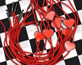 Red Heart Bolo Tie