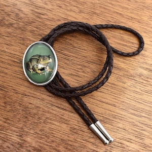 Bullfrog Bolo Tie