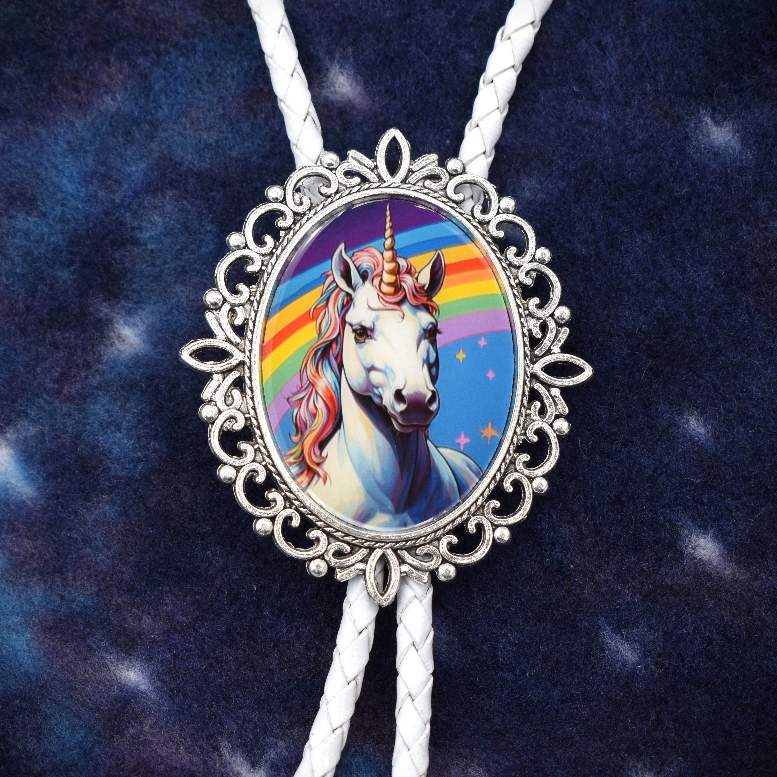 Rainbow Unicorn Belt Buckle Boho Hippie Mythical Vintage 80s Enamel Silver Unicorn Belt Buckle In Vintage Belt Buckles | eBay main image 2