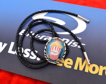 Movie Popcorn Bolo Tie