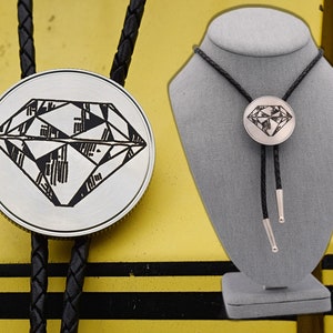 Diamant-Juwelen-Bolo-Krawatte ~ Bling Royalty Reichtum