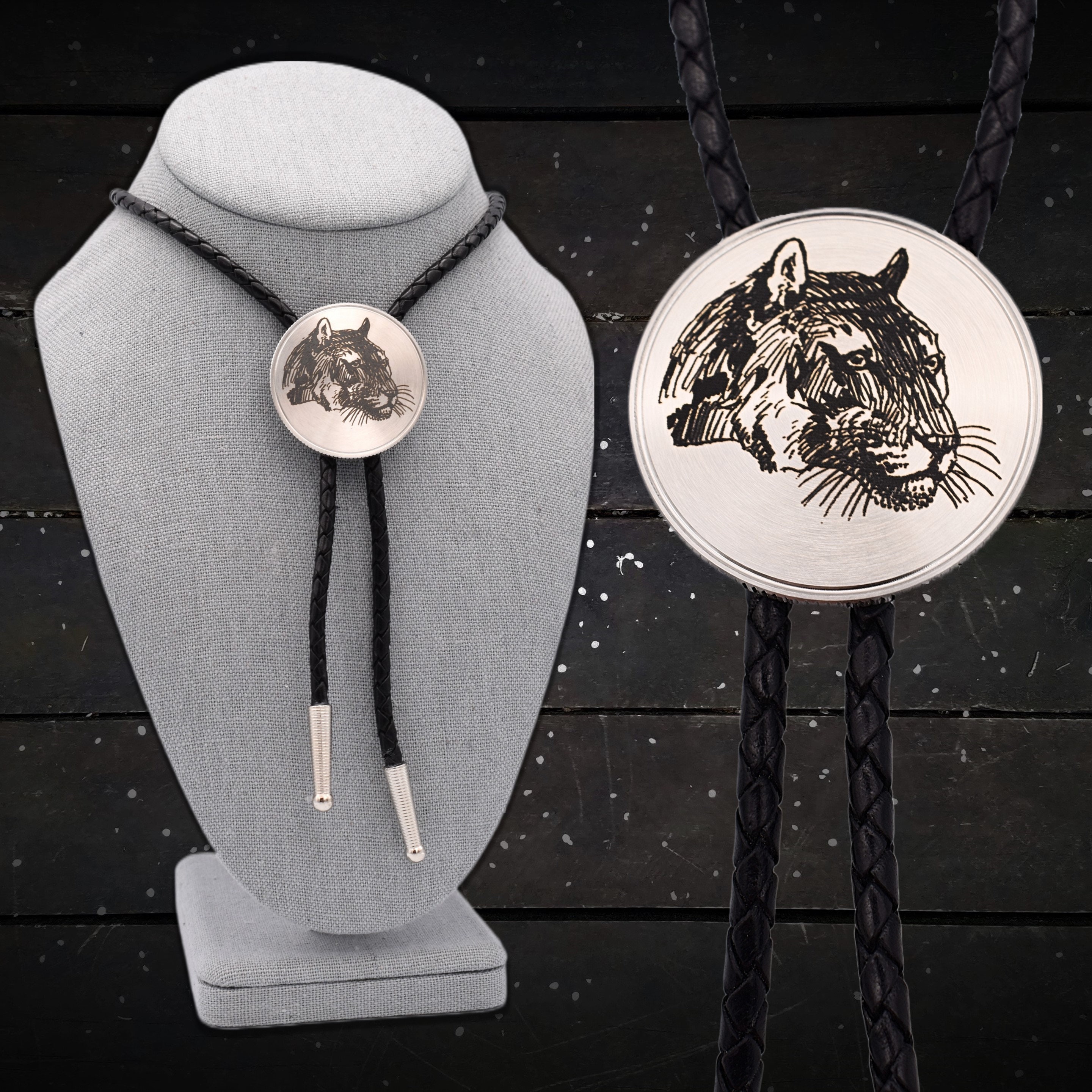 Bolo Tie Cheetah - Etsy