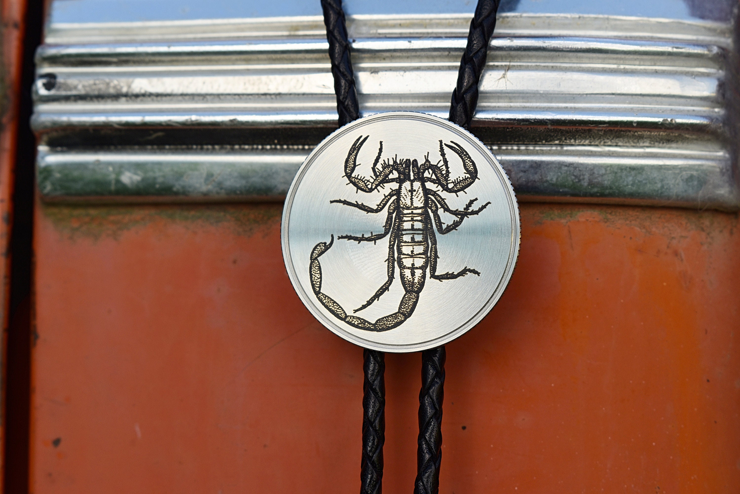 BOLO TIE (BLUE SCORPION) main image 1