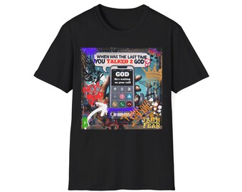 Unisex Softstyle T-Shirt, Black T-Shirt, Christian Gift, Christian Apparel, Christian Clothing, Short Sleeve Shirt, Graphic T-shirt