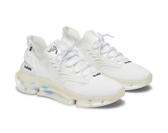 Women's Mesh Sneakers, Women's Low Top Sneakers, women shoes, Sport Sneakers, Christian Gift, Athletic Shoes, Athletic Sneakers, White Shoes