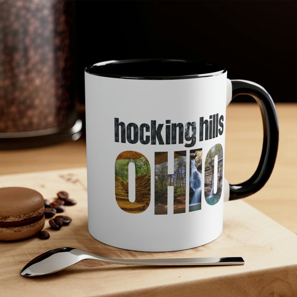 Hocking Hills Ohio Coffee Mug, Coffee Gift Ideas, Coworker Gift Idea, Friend Gift Idea, Coffee Lover Gift Idea, Hocking Hills Gift Ideas