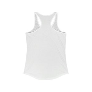 Mood Cat - Women ideal racerback halter tank top - Multi Color - back View in solid white
No sleeves perfect for spring summer warm weather monday attitude gift wardrobe
Classic trendy style with humor 
new take on grumpy cat