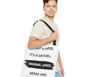 Its Not a Purse Its a Satchel, Summer Tote Bag, Unisex Gift Idea, Beach Bag, Funny Gift Idea Bag, Laptop Bag, College Humor, Hangover Movie