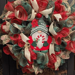 Magical Gnome Inspired Christmas Wreath - Perfect Festive Touch for Your Home,