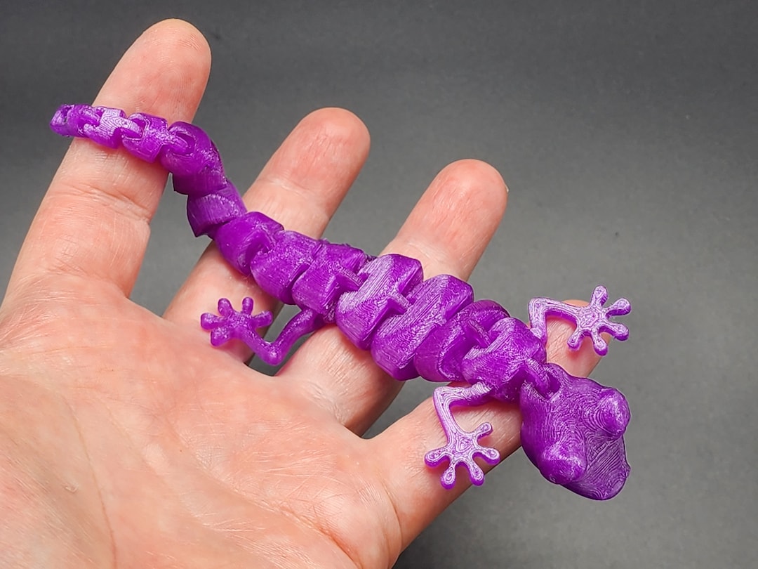 Lizard Fidget Articulated 3D Printed Lizard Fidget Toy - Etsy