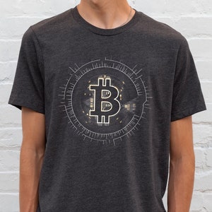 Bitcoin Logo tshirt, Bitcoin Electric Circuit tshirt, Bitcoin Crypto tshirt, Bitcoin Lover shirt