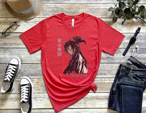 Miyamoto Musashi tshirt, Samurai Musashi shirt, Samurai tshirt, Swordsman Art shirt, Samurai Painting shirt, Japanese Warrior Art shirt