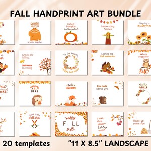 Fall Handprint Art Crafts Fall Printable Crafts Fall Footprint Art Fall Handprint Art Crafts Fall Printable Crafts Fall Footprint Art