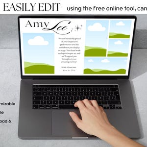 Pageant Ad Template, Editable Pageant Tribute Ad, Full Page Half Page ...