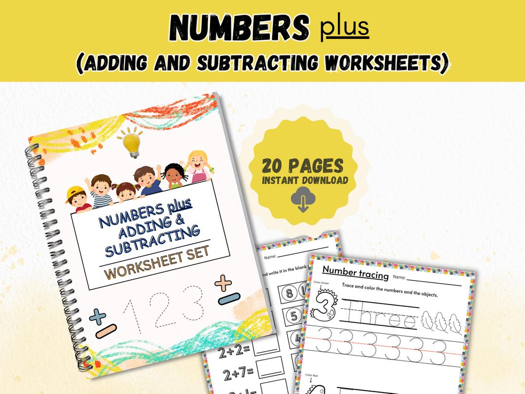 Number Tracing Worksheets, Traceable Numbers 110, Preschool Worksheets