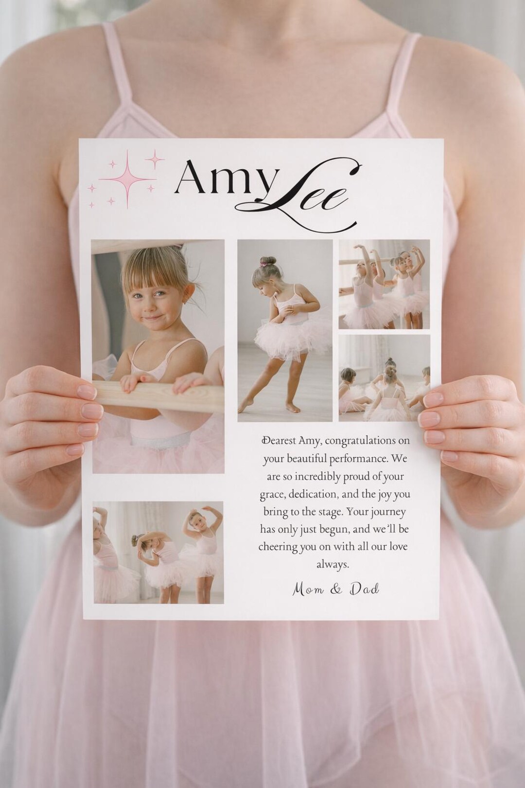 Dance Recital Full Page Ad Template, Editable Canva Dance Program Ad - Etsy