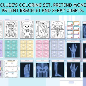 Doctor’s Office Pretend Play Printable, Hospital Dramatic Play Set, Dramatic Play Daycare ...