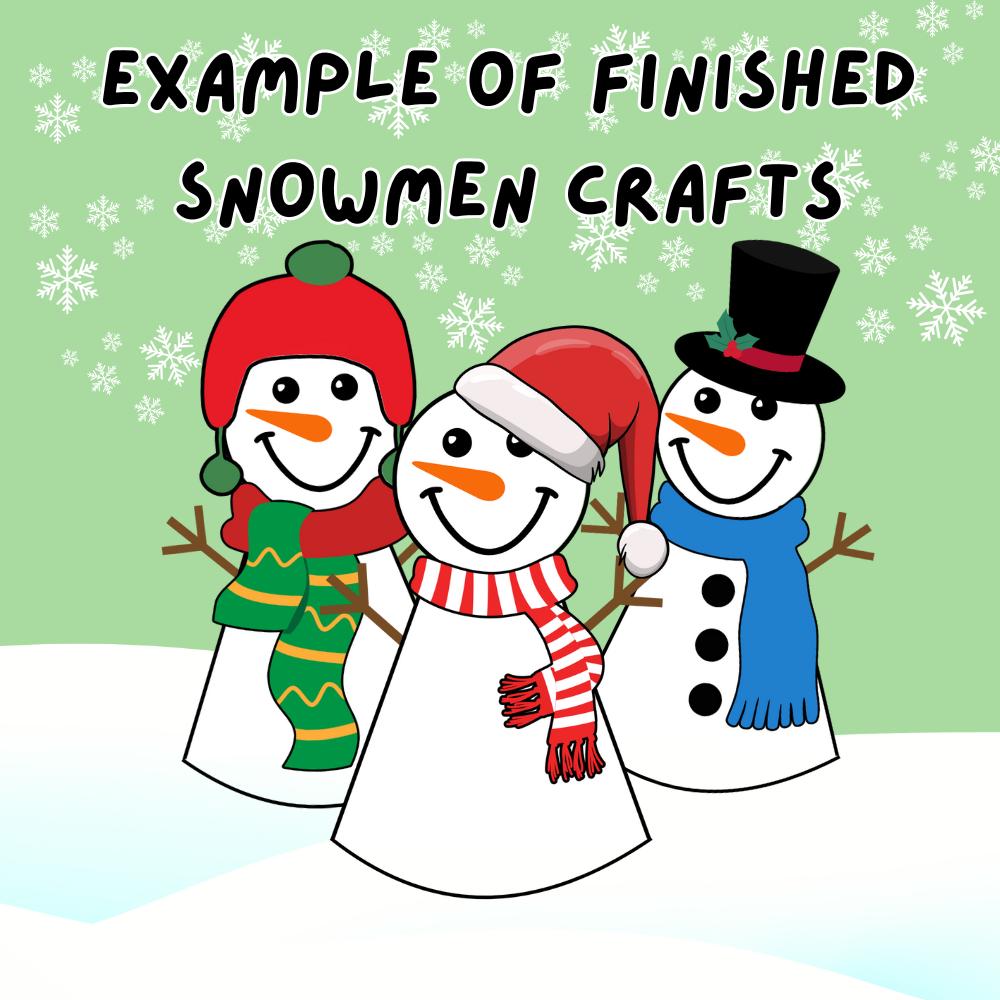 Build a Snowman Printable, Winter Kids Activity, Christmas Craft for ...