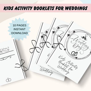 Libro da colorare per bambini sul matrimonio, libretto da stampare per bambini sul matrimonio, attività per bambini sul tavolo del matrimonio, artigianato da colorare per matrimonio