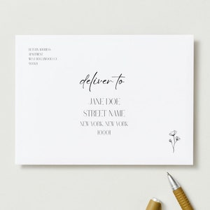 Envelopes Personalizados | Envelopes de casamento | Download Digital