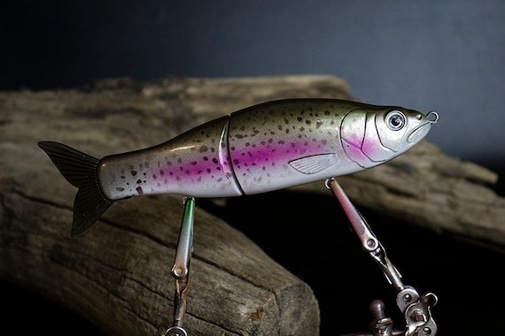 Rainbow Trout Swimbait - Etsy Rainbow Trout Swimbait - Etsy
