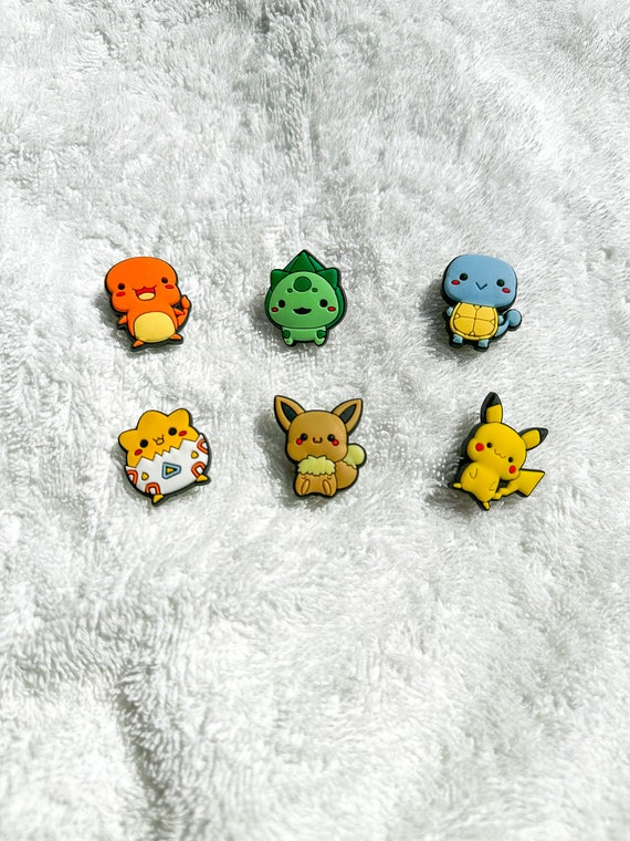 Pokemon Jibbitz Anime Jibbitz Shoe Charms for Crocs Cute Croc Jibbitz Cute Anime  Jibbitz 