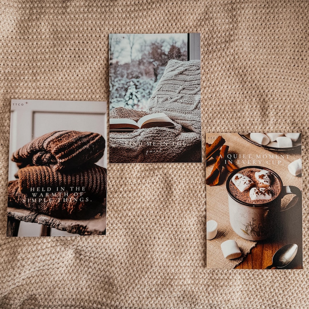 Winter Warmth Dashboard Set | Printed Dashboard | Multiple Planner ...